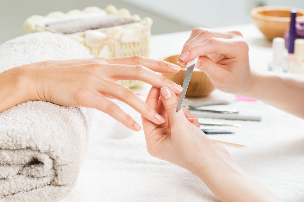 Preparing for a Manicure or Pedicure