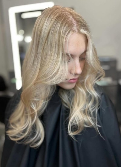 blonde highlights