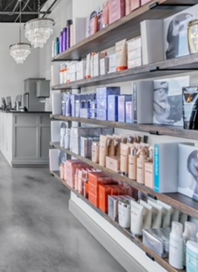 salon products retail shop